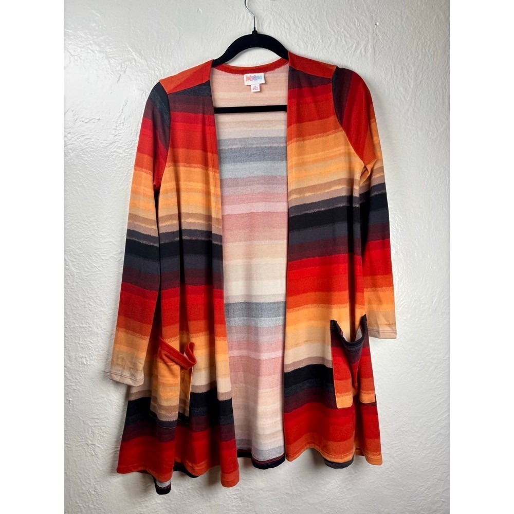 LulaRoe Open Cardigan Sweater Duster Small Southwestern Artsy Boho Eclectic